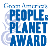 GREEN AMERICA PEOPLE PLANET BUSINESS AWARD
